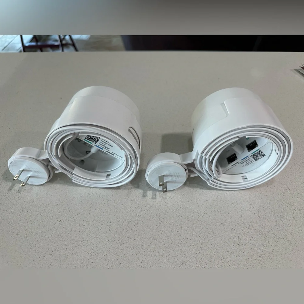 Set of 2 Google WiFi Mesh Routers Model: GJ2CQ AC1200.